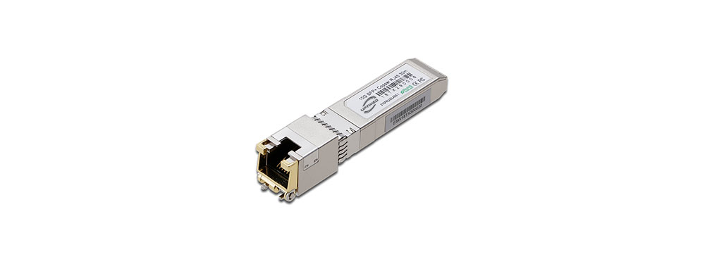 10G SFP+ naar NBASE-T RJ45 adapter Transceiver