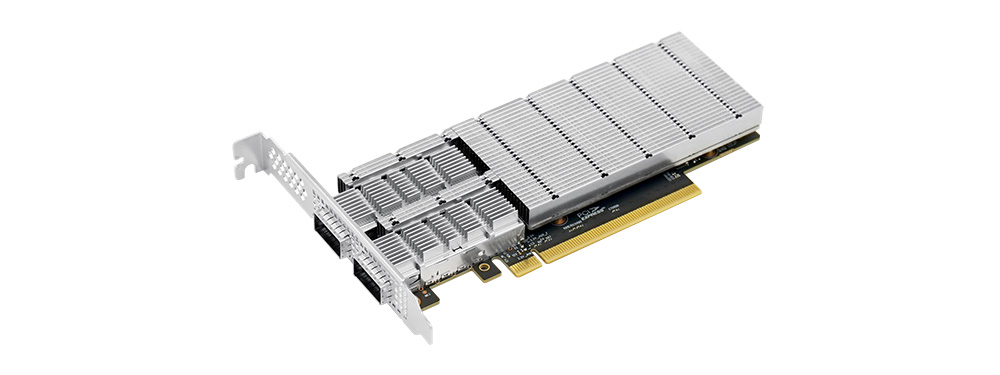 Uptimed 200G Server Dual Port QSFP56 met NVIDIA ConnectX-6 Chipset