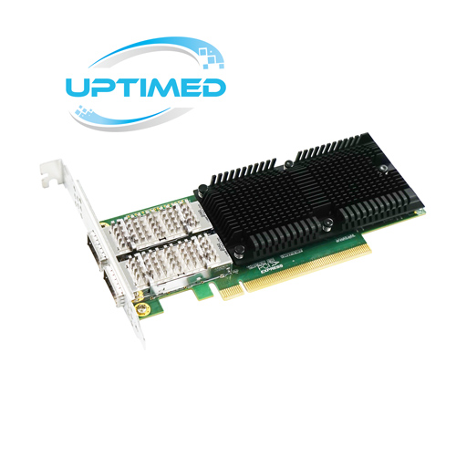 Uptimed 100G Server QSFP28 Netwerkkaart met Intel® E810-CAM2 Chipset