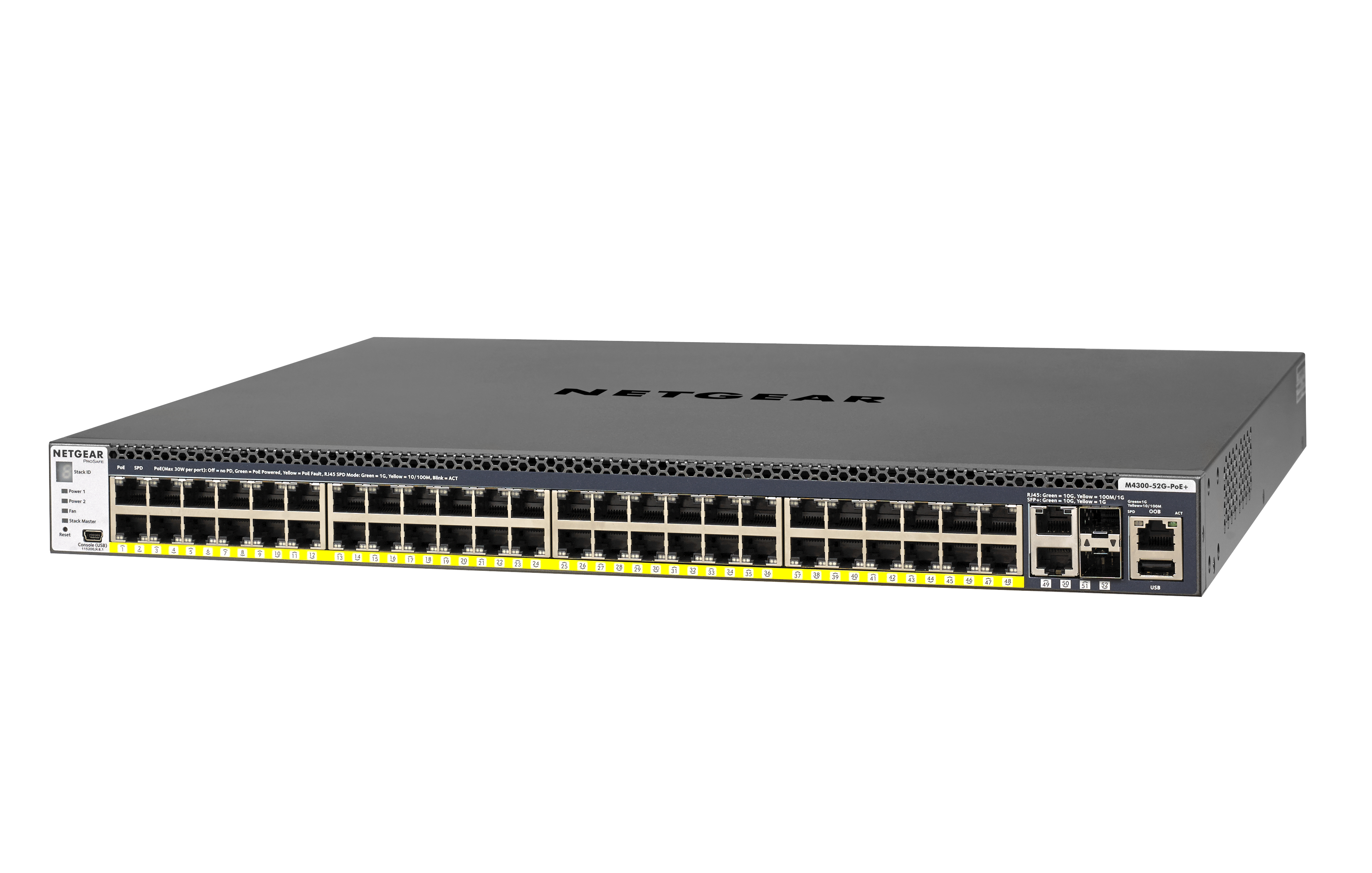 NETGEAR M4300-52G-PoE+