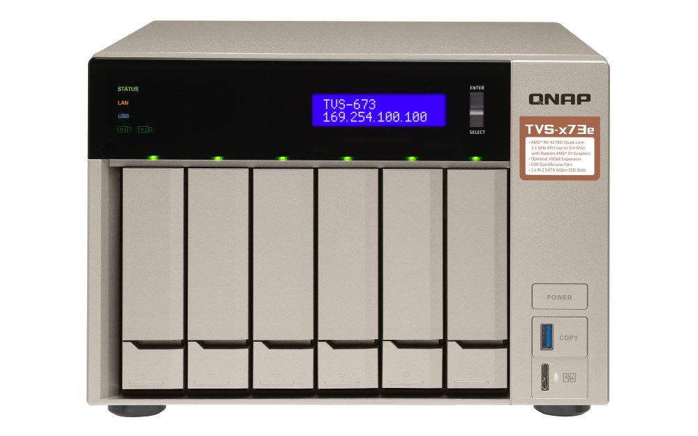 QNAP TVS-673e