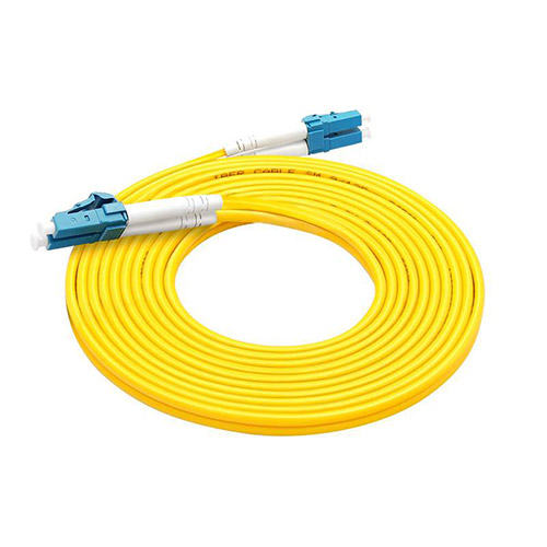 SingleMode OS2 LC-LC Duplex Fiber Kabels